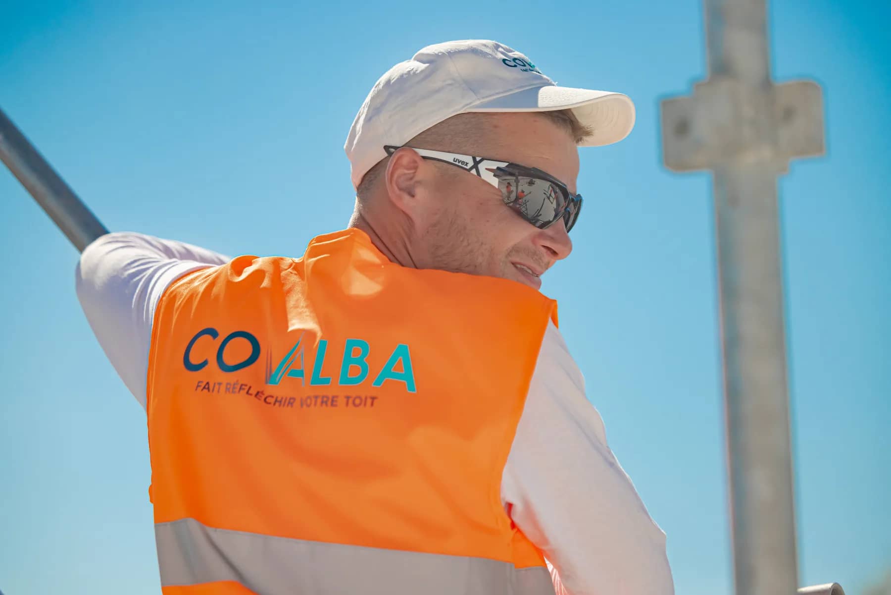 Équipe Covalba en situation sur chantier